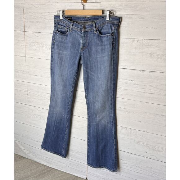 Citizens of Humanity Jeans Womens Size 30 Ingrid #001 Low Waist Flair Boot Cut - Picture 4 of 16